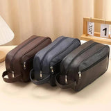 Bolsa Necessaire Masculina de Couro