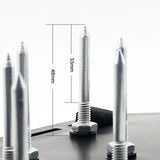 Bota Com pontas De Arejador De Gramado Com 5 Alças Ajustáveis