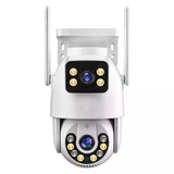 Câmera Dupla Externa Wi-Fi IP à Prova D’Água 4MP