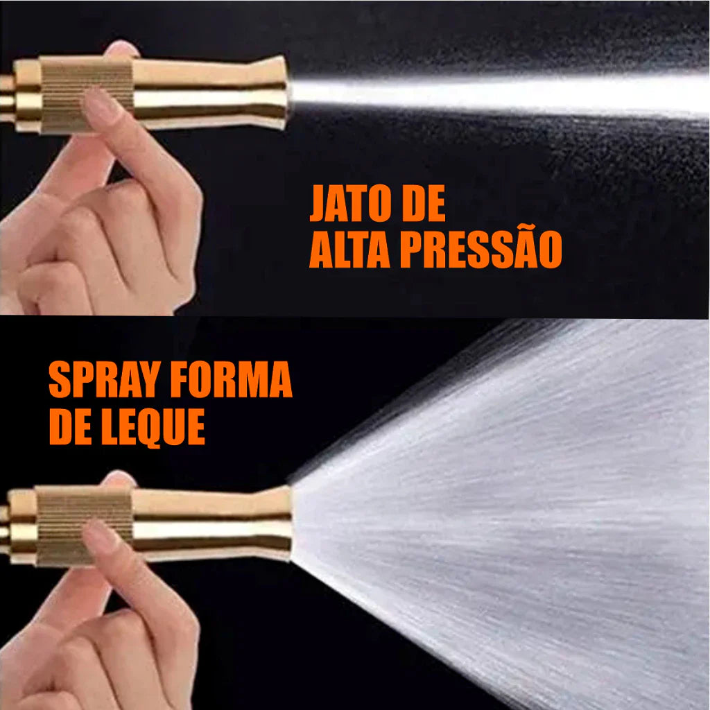 Bico Esguicho de Mangueira | Jet-Turbo™ - 7 Funções com Jato Concentrado