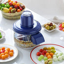 Descascador Elétrico Automático 3 em 1 – Para Uvas, Alho, Tomate e Frutas Pequenas