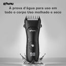 Aparador de Pelos Masculino Recarregável – Precision Pro com LED e Resistência à Água