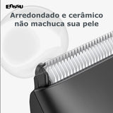 Aparador de Pelos Masculino Recarregável – Precision Pro com LED e Resistência à Água