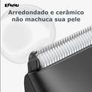 Aparador de Pelos Masculino Recarregável – Precision Pro com LED e Resistência à Água