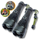 Lanterna Recarregável T9 P50/P90 | Iluminação Potente para Atividades Externas