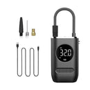 Compressor de Ar Portátil Sem Fio com Medidor de Pressão